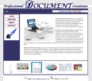 Professional Document Creations