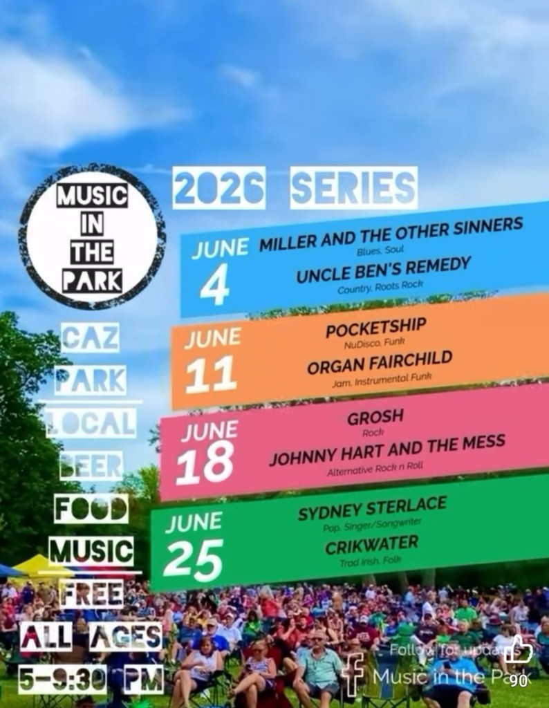 Music in the Park - Caz Park